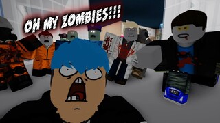 Escape the ZOMBIE MALL OBBY | ROBLOX | ELIEN ARMY ESCAPE THE MALL!