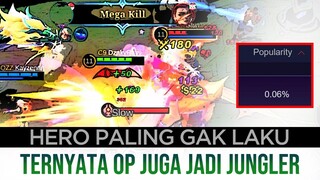 Hero PALING GAK LAKU nih. Eh tapi, kok bagus juga ya kalo jadi Jungler