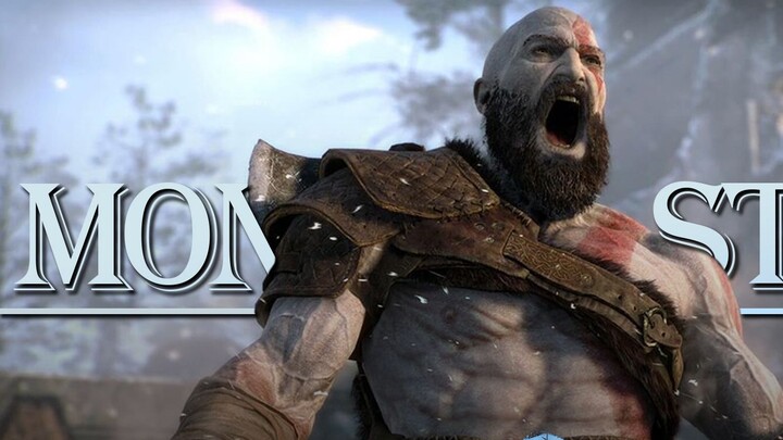 The ultimate shocking road to killing gods! 【New God of War 4K Movie Level Mixed Editing】
