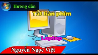 Cách khóa, tắt bàn phím laptop để sử dụng bàn phím ngoài