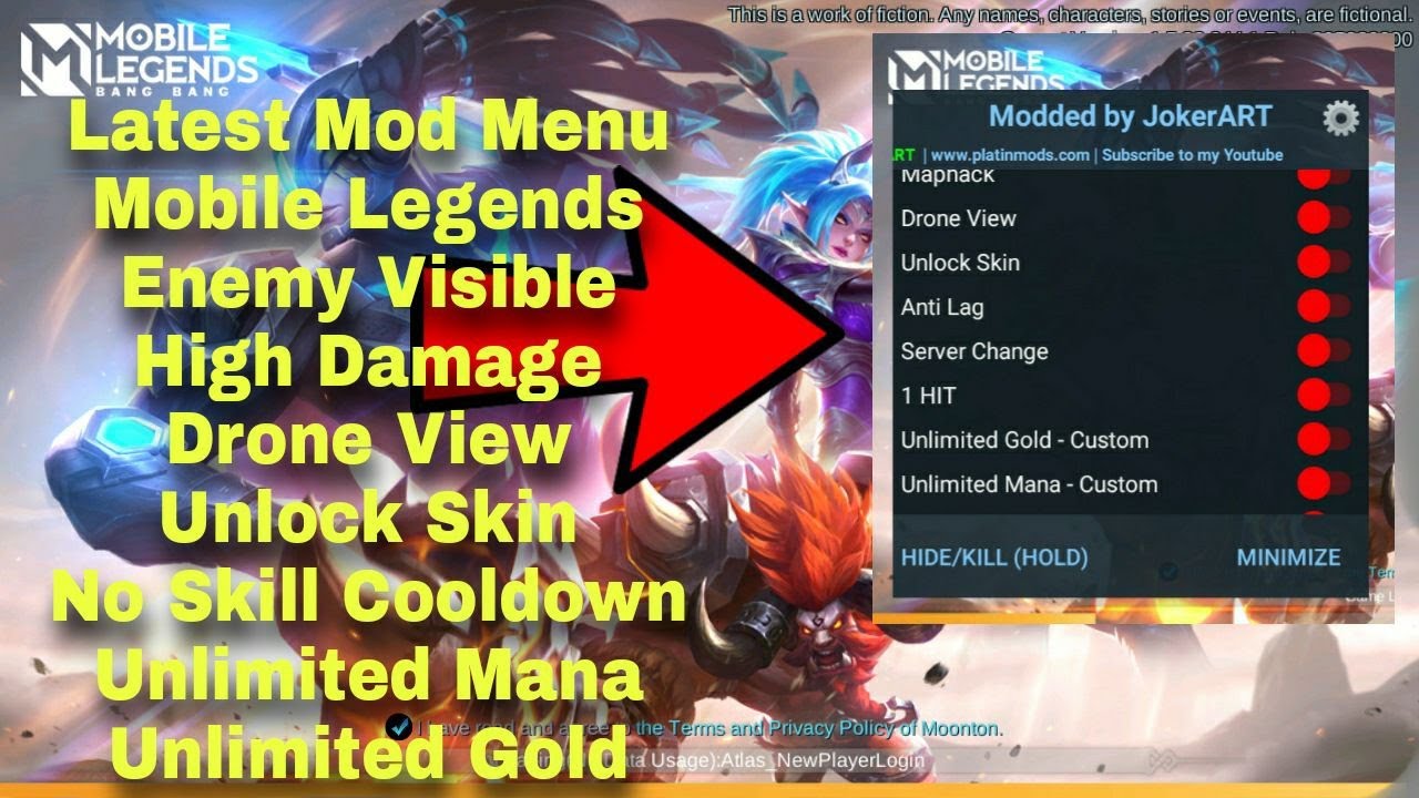 mobile legends mod damage