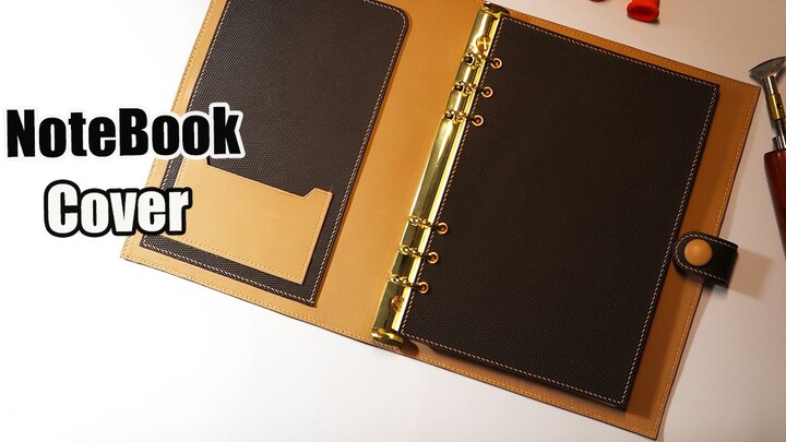 Handmade leather goods making notebook notebook leather free version