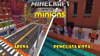 Minecraft Minions Kekalahan Penguasa Kota