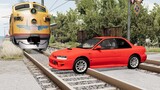 Cars vs Rails #2 | BeamNG.Drive