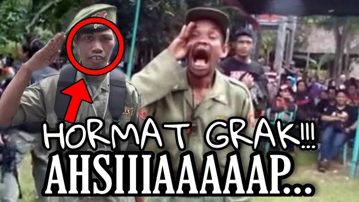 Hansip lucu ngakak sampai guling-guling