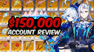 I Reviewed The BIGGEST WHALE Account ($150,000+) I've Ever Seen | Genshin Impact