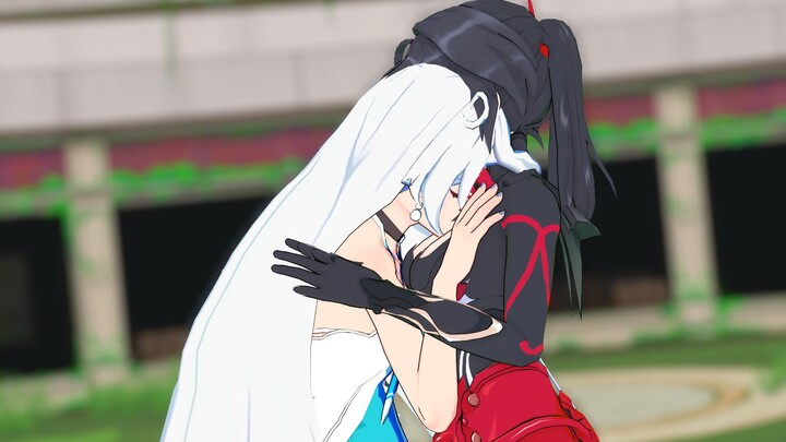 [Honkai Impact3MMD/Qi Yaxiang] มาสัมผัสความรักระหว่าง Mei และ Kiana กันเถอะ!