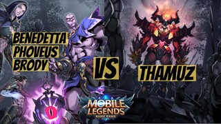 Phoveus Comics - Mobile Legends - Brody, Benedetta, and Phoveus VS Thamuz