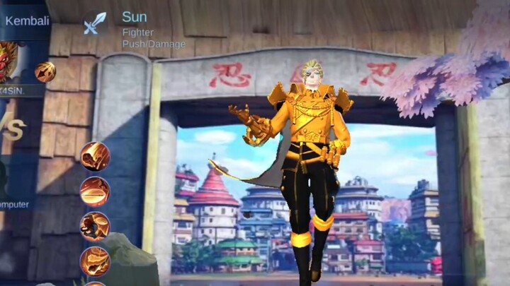 SUN ML EX NANDAIME HOKAGE MOBILE LAGEND