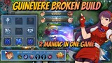 MY UNDERRATED GUINEVERE BUILD 2022 | TOP GLOBAL | MANIAC | MOBILE LEGENDS