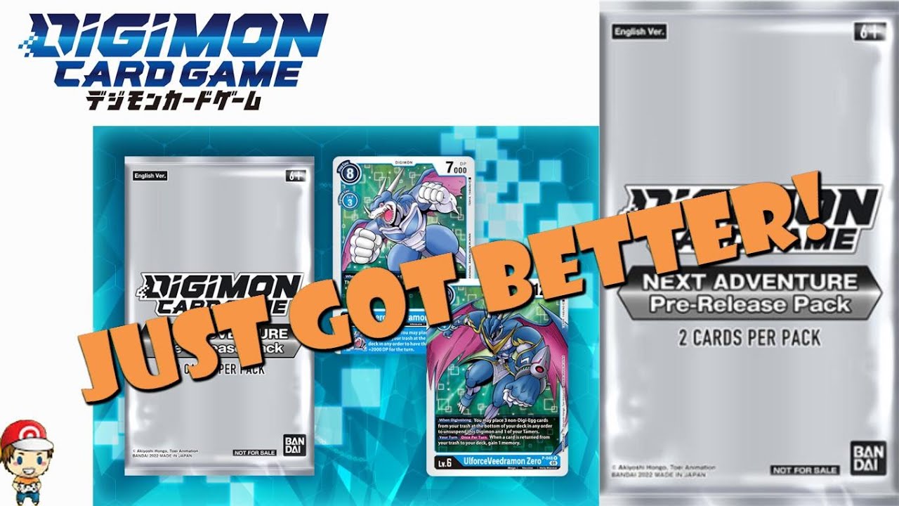 BIG Next Adventure Update (BT7)! PreRelease Promos Finally Revealed & Best  Yet! (Digimon TCG News) - Bilibili