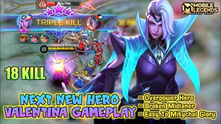 Valentina Mobile Legends , New Hero Valentina Gameplay - Mobile Legends Bang Bang