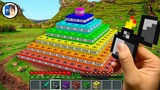 Minecraft in Real Life POV ~ RAINBOW TNT PYRAMIDE Realistic Minecraft Real POV 創世神第一人稱真人版版