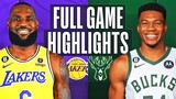 LAKERS vs BUCKS FULL GAME HIGHLIGHTS | December 2, 2022 | Lakers vs. Bucks Highlights NBA 2K23