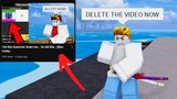 I exposed this scammer, he wants me to delete the video now.. (Blox Fruits)