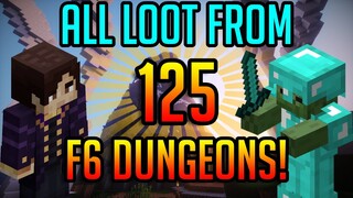 125 FLOOR 6 DUNGEON RUNS! | Hypixel Skyblock Dungeon Marathon