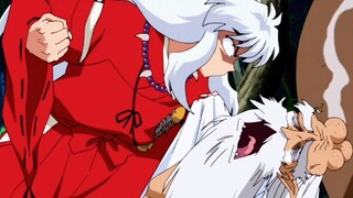 InuYasha: You dare to take advantage of my wife, you are asking for a beating! See how I beat you!!!