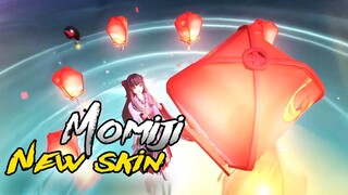 Momiji  New Skin: Sincere Blessings | Onmyoji Arena