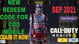 *Sep 2021* Call Of Duty Mobile New Redeem Code | Cod Mobile Redeem Code Garena