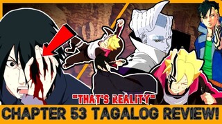 ISSHIKI PATAY NA CONFIRMED! Naruto hindi pa mamamatay!?|  BORUTO  CHAPTER 53 TAGALOG