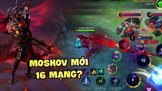 Tốp Mỡ | MOSKOV ĐƯỢC BUFF: TỬ ĐỊCH CỦA URANUS! GÁNH TEAM 16 MẠNG! | MLBB