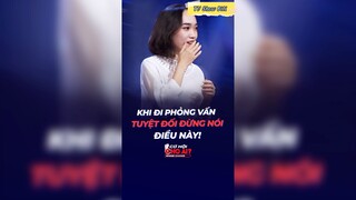 Tuyệt đối đừng nói điều này nhé