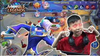 BOCIL MAKE HERO BARU LING AUTO SAVAGE ! MASIH MAU LAWAN BOCIL? WKWK - MOBILE LEGENDS INDONESIA