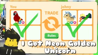 What People Trade For Mega Neon Parrot | +Giveaway | Roblox AdoptMe!