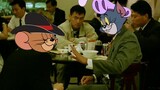 Tom và Jerry Tình hình hiện tại: Tom: Bạn có nôn ra đờm này không? Kiếm sĩ Jaycat: Không thuyết phục