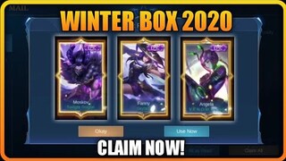 New Event | Free Permanent Epic and Special Skin (Winter Box Event) in Mobile Legends 2020