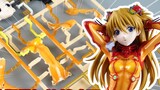 A three-layer injection-molded combat suit! I heard it can be ripped off? Bandai FIGURE-RISE LABO Asuka EVA EVA Assembled Figure [Review]