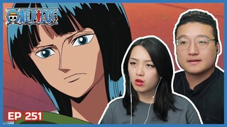 THE TRUTH BEHIND ROBIN'S WISH 😭| One Piece Episode 251 Couples Reaction & Discussion