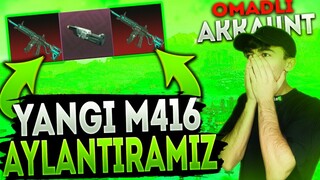 25.000 UC YANGI M416 AYLANTIRAMIZ - OMADLI AKKAUNT - PUBG MOBILE!