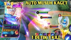 Auto Musuh Kaget, 1 Detik 1 K1ll, Gusion Highlight