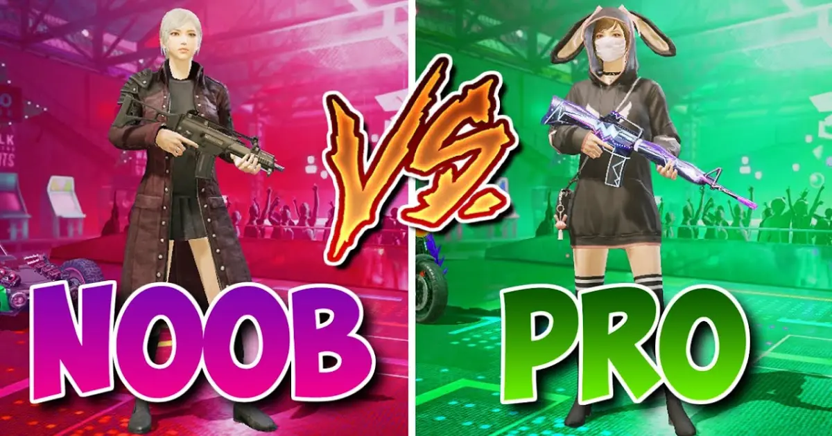 NOOB vs PRO in PUBG MOBILE - Bilibili