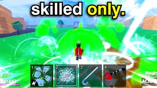 I Tried To Become The Most SKILLED PLAYER In Blox Fruits...