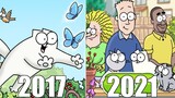 Evolution of Simon's Cat Games [2017-2021]