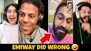iShowSpeed FACETIMES Emiway Bantai | Went Wrong Funny 🤣