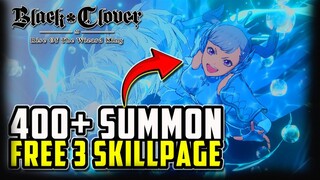 [F2P] BEST SUMMON SESSION Valkyrie Noelle - Black CLover M