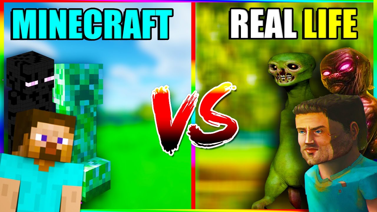 Vida de MOBS REALISTAS no MINECRAFT 