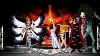 Kof Mugen Psychic Mizuchi Vs Horror Boss Team