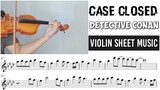 Case Closed - Detective Conan [Violin Sheet Music]