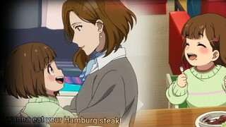 Miri's mama CAME to see her|Made HAMBURGER steak for Miri~Buddy Daddies EP 10