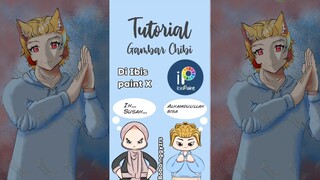 【Tutorial】 Menggambar Chibi Simple || Ibispaintx