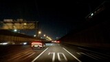 ASMR Highway Driving at Night - Incheon to Seoul, Korea (No Talking, No Music)