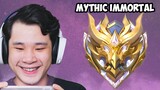 Naik Mythic Immortal, Win Streak 130 Kali! (Mobile Legends)