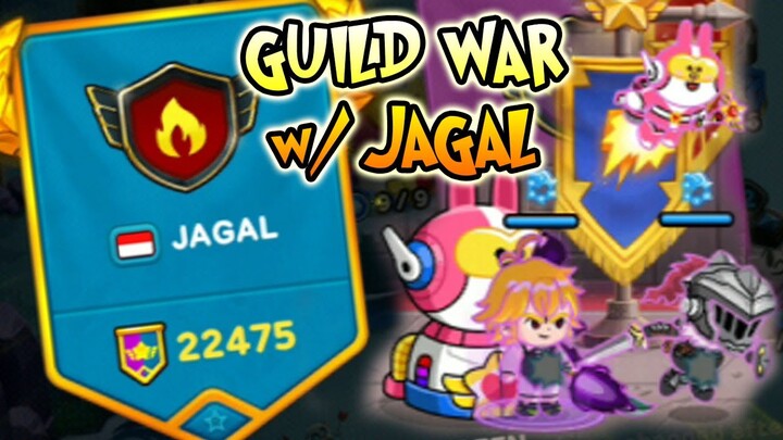 GUILD WAR with JAGAL!! ⚔️🔥 LINE RANGERS (INDONESIA)