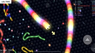 Slither.io A.I. 200,000+ Score Epic Slitherio Gameplay #79 11