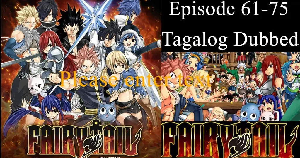 Fairy Tail Episode 61 75 alog Dubbed Bilibili