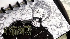 [Drawing] Gojo Satoru (Manga) - Gojo mati jadi Kiko. PART 2 :> 「Jujutsu Kaisen」